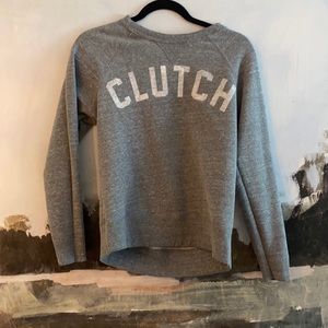 Sol Angeles “clutch” gray crew neck sweatshirt. Size small.